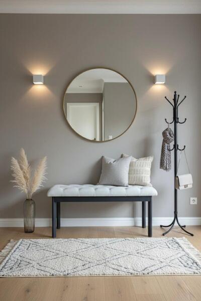 TodekHome Loft Kapitone Döşeme Metal Ayaklı Puf & Bench - 105x40 cm