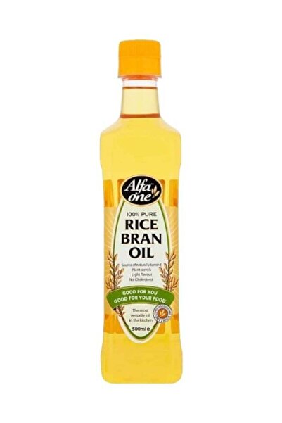 Alpha زيت نخالة الأرز النقي 500 مل