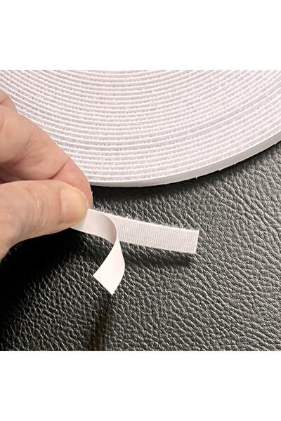 Genel Markalar 1 Cm x 25 M Beyaz Cırt Bant Şerit, Arkası Güçlü Yapışkanlı (25...