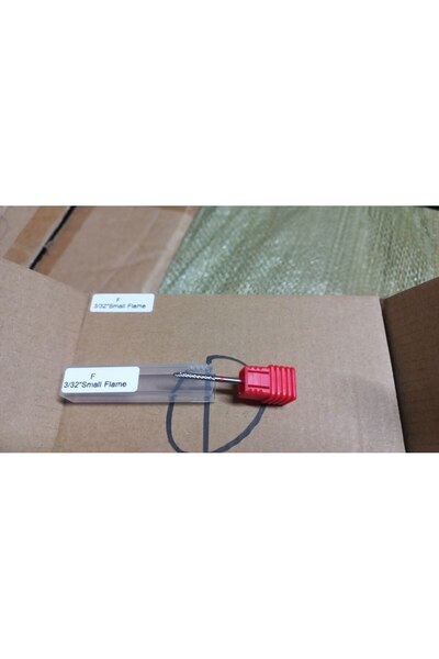 global fashion Bit din metal dur, flacără, brâu rosu, F Small Flame