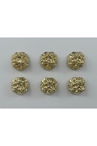 kendim fashion Metal Button 28''- 17.80 mm (Pack of 6)