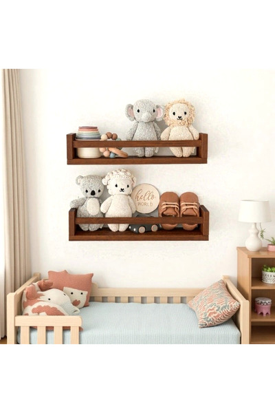 DOMEARC CONCEPT Ahşap ikili raf