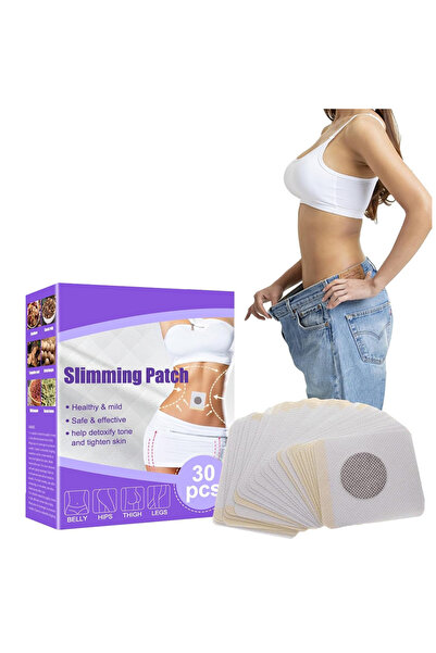 Teno ® 30 Slimming Patches Set, fast action, detox, ingredients, white