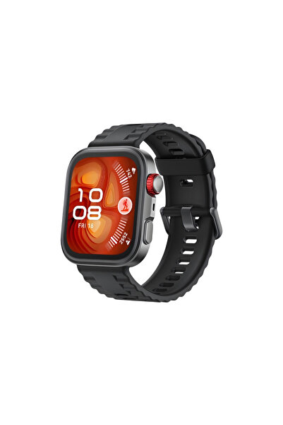 NewFace حزام سيليكون هواوي فيت 4 نوفا - أسود