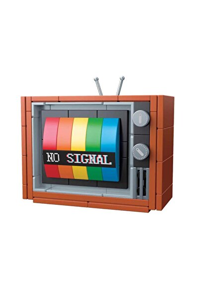 KentOyuncaK Retro Color Television - 132 Pieces - Suitable for Display, Colle...