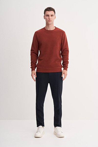 Cazador Slim Fit Cotton Blend Thessaloniki Knitted Sweatshirt (25 Winter)