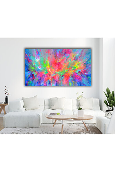 SOOS'S Fineart Tablou mare, canvas, original, foarte colorat, pictat manual autor Soos Tiberiu