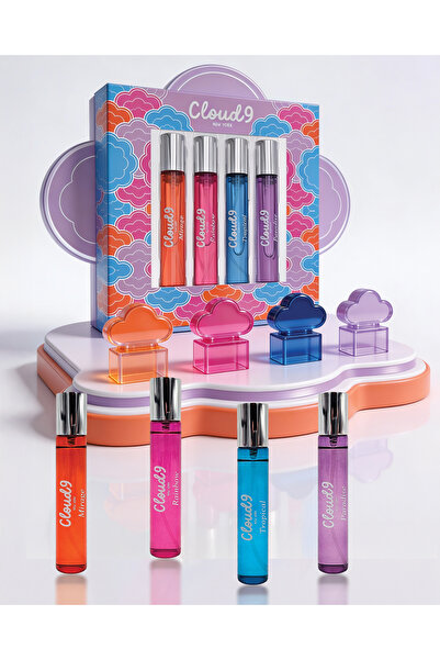 Cloud9 Newyork CLOUD 9 NEWYORK WOMEN COLECTION PARFÜM SETS 20 ML X4