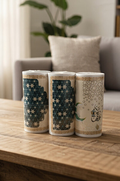 ceneric مناديل اسطوانيه رمضان كريم12قطعة