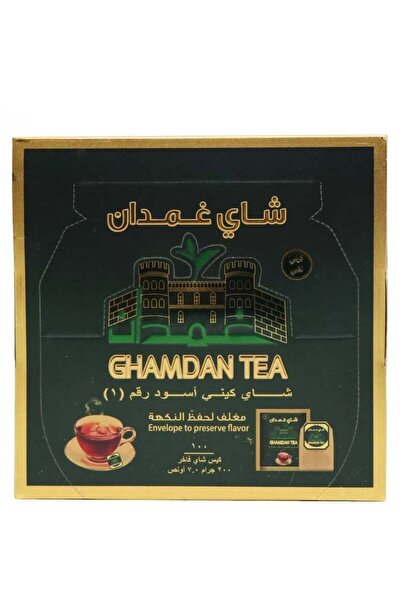 GHAMDAN شاي كيني أسود قاخر 100كيس