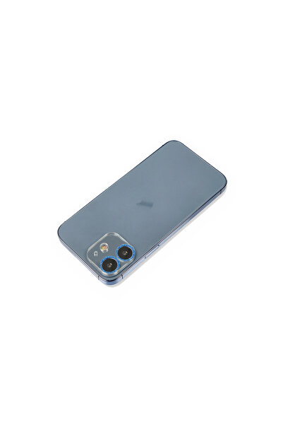 NewFace Iphone 12 mini shine camera lens protection glass - blue