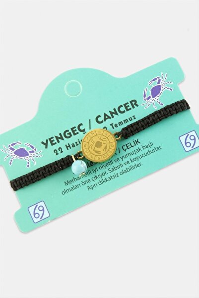 Marsilyan Cancer Zodiac Steel Bracelet