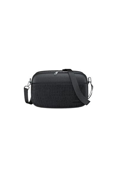 Green Lion حقيبة كروسبودي من الجلد الصناعي من أيرو، سعة 3 لترات | مقاومة للماء | حقيبة سفر متعددة الجيوب