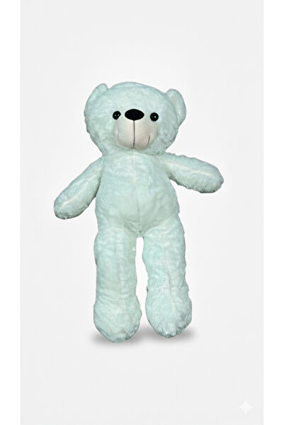 Tigoes Oyuncak 70 cm Peluş Ayıcık - Beyaz Renk Yumuşak Dokulu Oyuncak Ayı