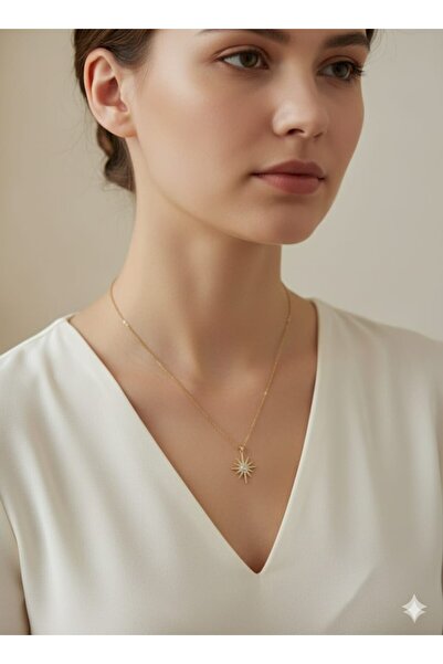 AKFECAN قلادة نجمة القطب الصلب