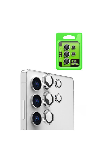 NewFace عدسة كاميرا سامسونج جالاكسي S25 الترا رايز ميتال - فضي