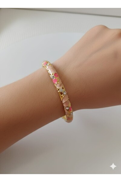 AKFECAN Mineli Pink Steel Bracelet [Handcuffs]