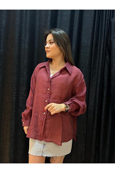 Elit Butik Oversized Solid Color Shirt