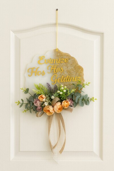 DECORA HOBİ Hoş Geldiniz Kapı Süsü | El Yapımı Kapı Duvar Süsü| Duvar Dekoru ...