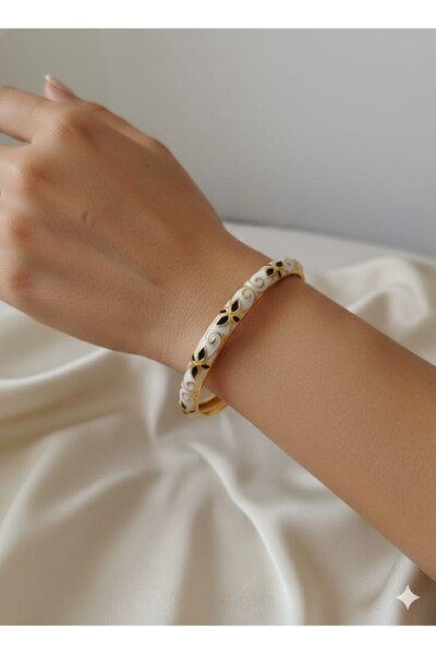 AKFECAN Mineli White Steel Bracelet [Handcuffs]