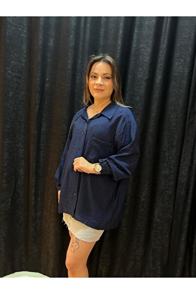 Elit Butik Oversized Solid Color Shirt