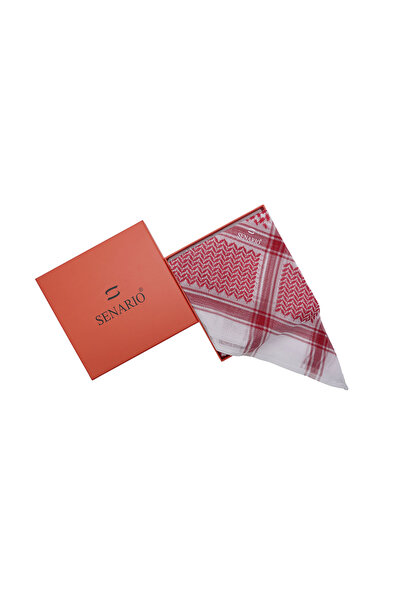 SENARIO شماغ سيناريو شبابي أحمر KY001