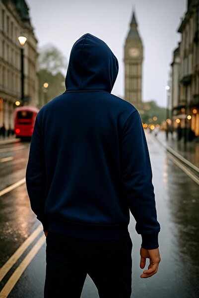 classy moda Men's Oversized Hooded Sweatshirt