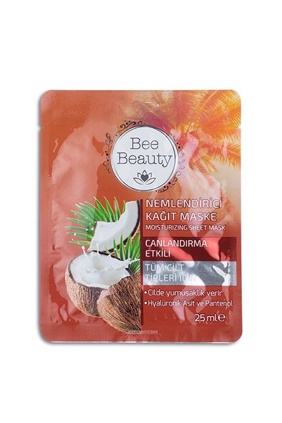 Bee Beauty أقنعة ورقية، عبوة من 3 قطع قناع للوجه