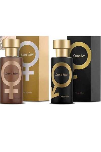 LUREA L'Or Her Men's Fragrance Collection - Golden L'Or Pheromone Cologne for...