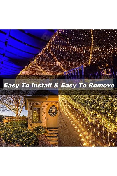 BPA Net Lights Outdoor Mesh Lights 3M x 2M 204 LED Wedding Lights