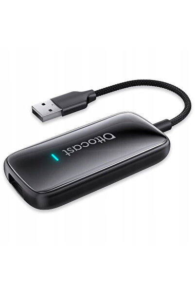 Ottocast Adaptor auto Play2Video Ultra, Carplay/Android Auto, Wi-Fi 5 GHz, ne...