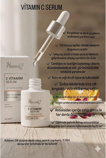 Homm Bitkisel HOMM LIFE VITAMIN C SERUM 20 ML