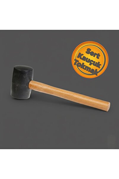 Chetak CKT08 Ahşap Saplı Sert Kauçuk Tokmak No:45
