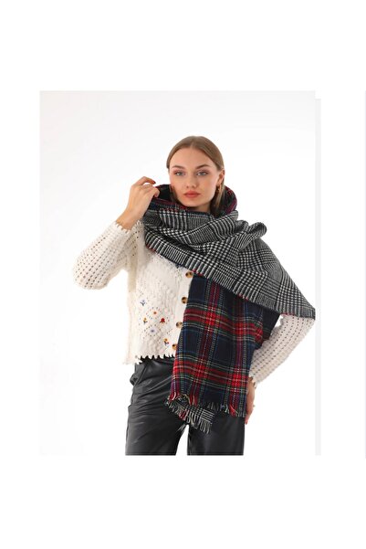 TR شال مزدوج الجوانب