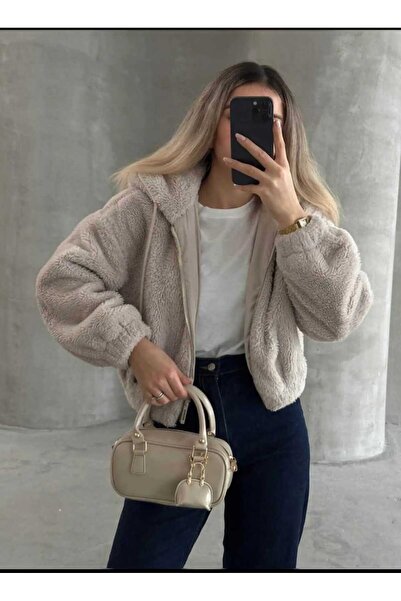 ÖZÜM TAKI حقيبة يد وكتف نسائية بلون البشرة