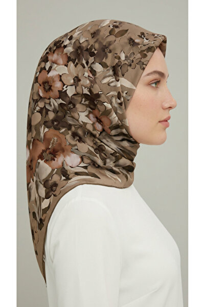 Karaca Eşarp Eșarfă din raion cu imprimeu floral - CAMEL