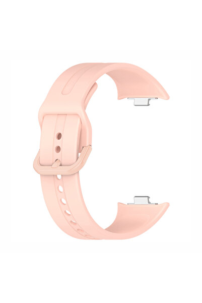 Dexmon Xiaomi Redmi Watch 4 5 6 / Xiaomi Smart Band 9 Pro 8 Pro Compatible Buckle Line Pattern Silicone Strap