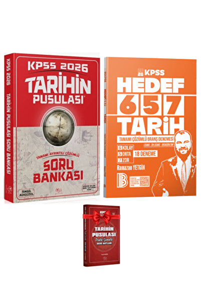 CBA Akademi Benim Hocam Yayınları Ramazan Yetgin 2026KPSS HEDEF 657 Tarih Den...
