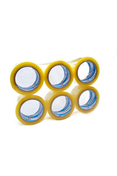 HUGABANT 72 Adet 45mmx100m Yüksek Kalite Akrilik Yapışkanlı Koli Bandı