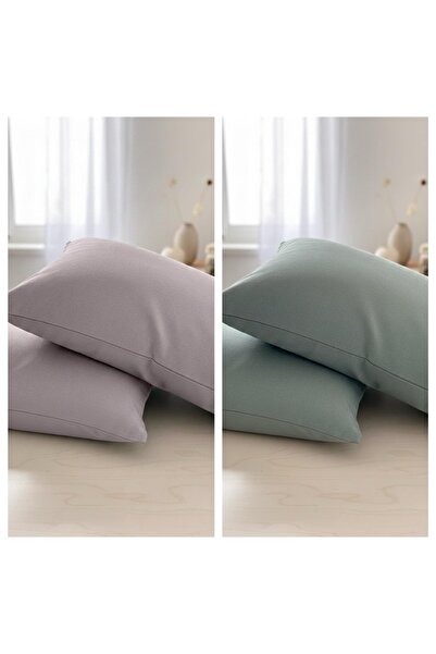 Marlenka Home Tex غطاء وسادة قطني مكون من 4 قطع