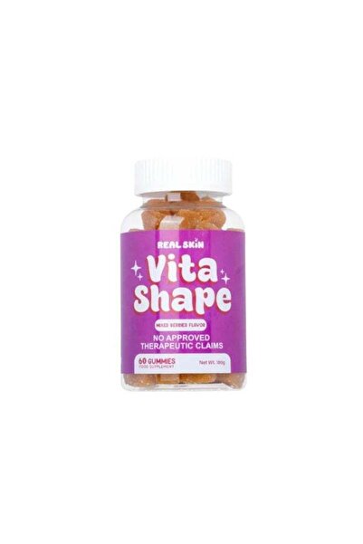 Real Skin VitaShape Gummies – Plant-Based Nutritional Support Gummies – 60 Be...