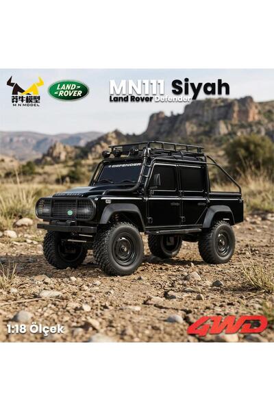 MN Model MN111 1/18 Land Rover Defender 110 4WD RC Model Rock Crawler Offroad Uzaktan Kumandalı Arab