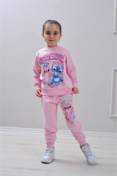 Yağmur Giyim PJK2İ Set de trening pentru copii, cu model, 2 fire, 1% bumbac 1...