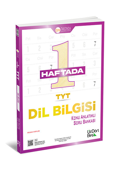 Arı Yayıncılık 2026 345 1 Haftada TYT Dil Bilgisi