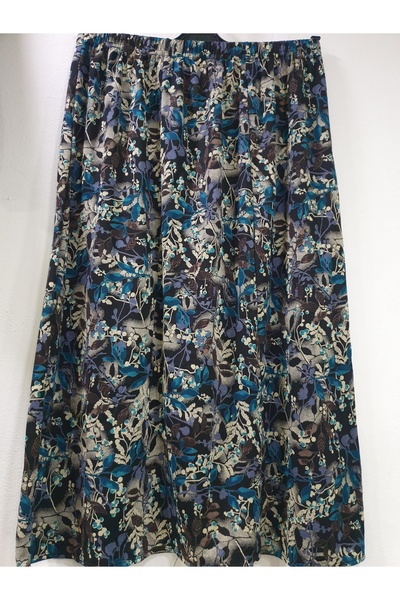 sercan konfeksiyon Women's Steel-Frame Fabric Piece Skirt
