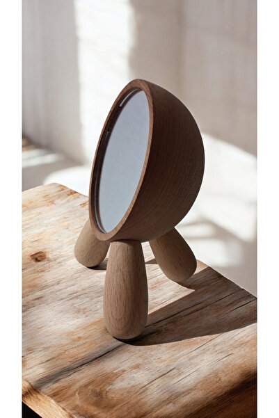 ayrawood 10x10 ahşap ayma masa aynası dekor makyaj aynası el yapımı