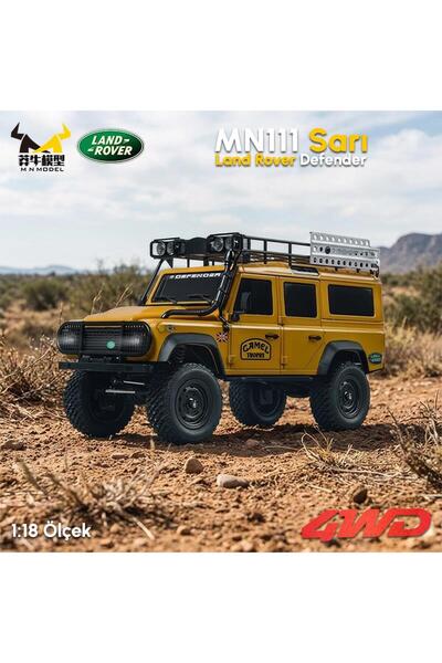 MN Model MN111 1/18 Land Rover Defender 110 4WD RC Model Rock Crawler Offroad Uzaktan Kumandalı Arab
