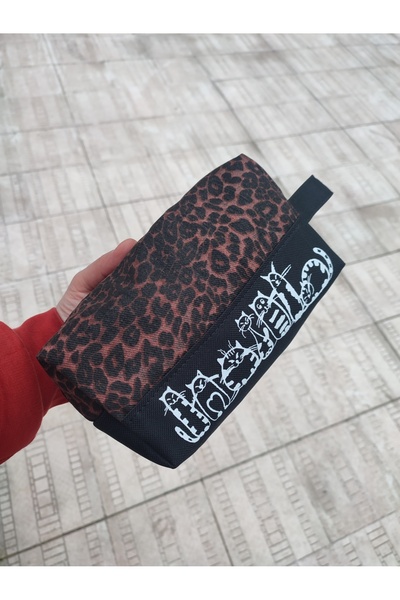 JANJAN Large Natural Makeup Bag, Organizer Bag, Organizer, Cosmetic Carrying Case,