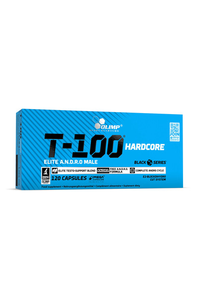 OLIMP SPORT NUTRITION أوليمب تي-100 جي إتش هاردكور معزز التستوستيرون مع التري...