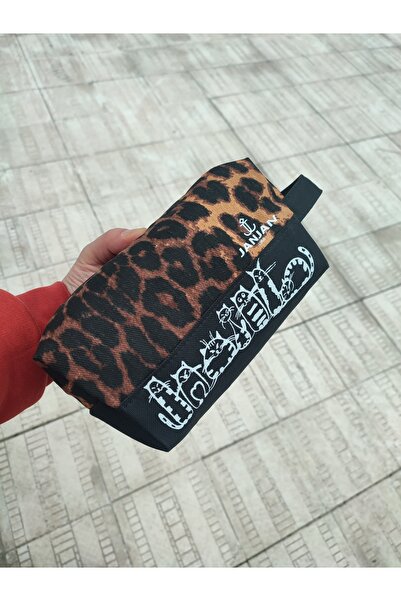 JANJAN Large Natural Makeup Bag, Organizer Bag, Organizer, Cosmetic Carrying Case,